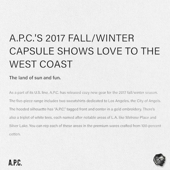 A.P.C. U.S. STAR LOGO TEE IN GREY MELANGE 2017 U.S. CAPSULE COLLECTION - Picture 12 of 15